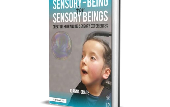 Book jacket of Sensory-being for Sensory Beings by Joanna Grace